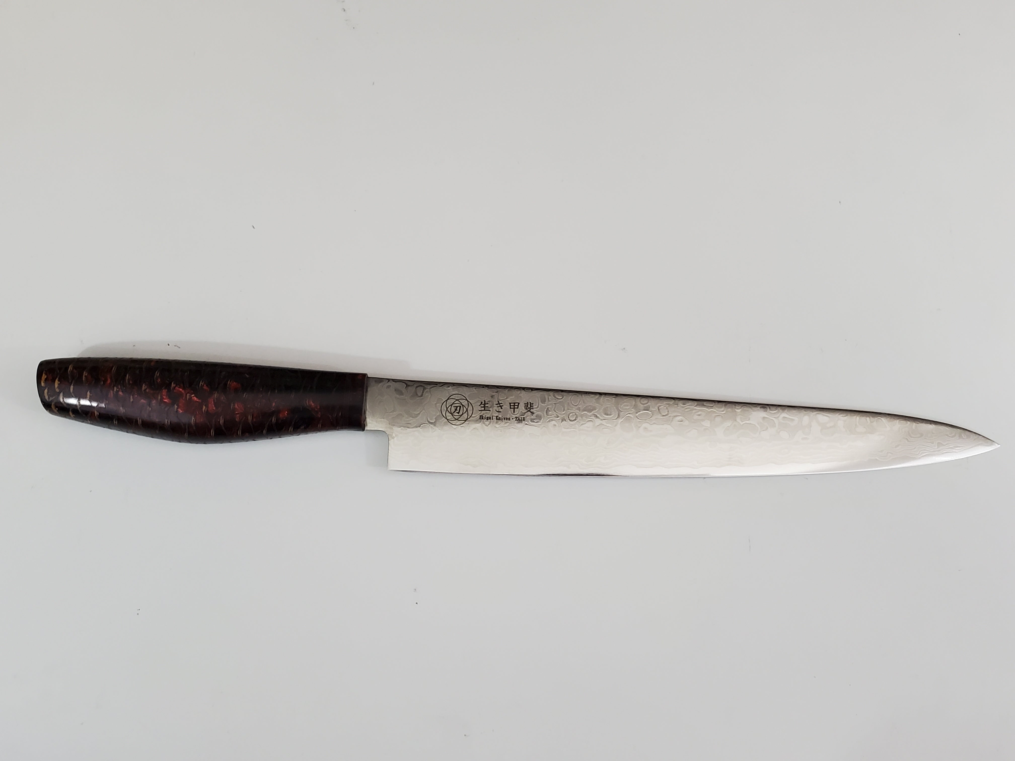 ZA18 Damascus Sujihiki Japanese slicing knife - 240mm