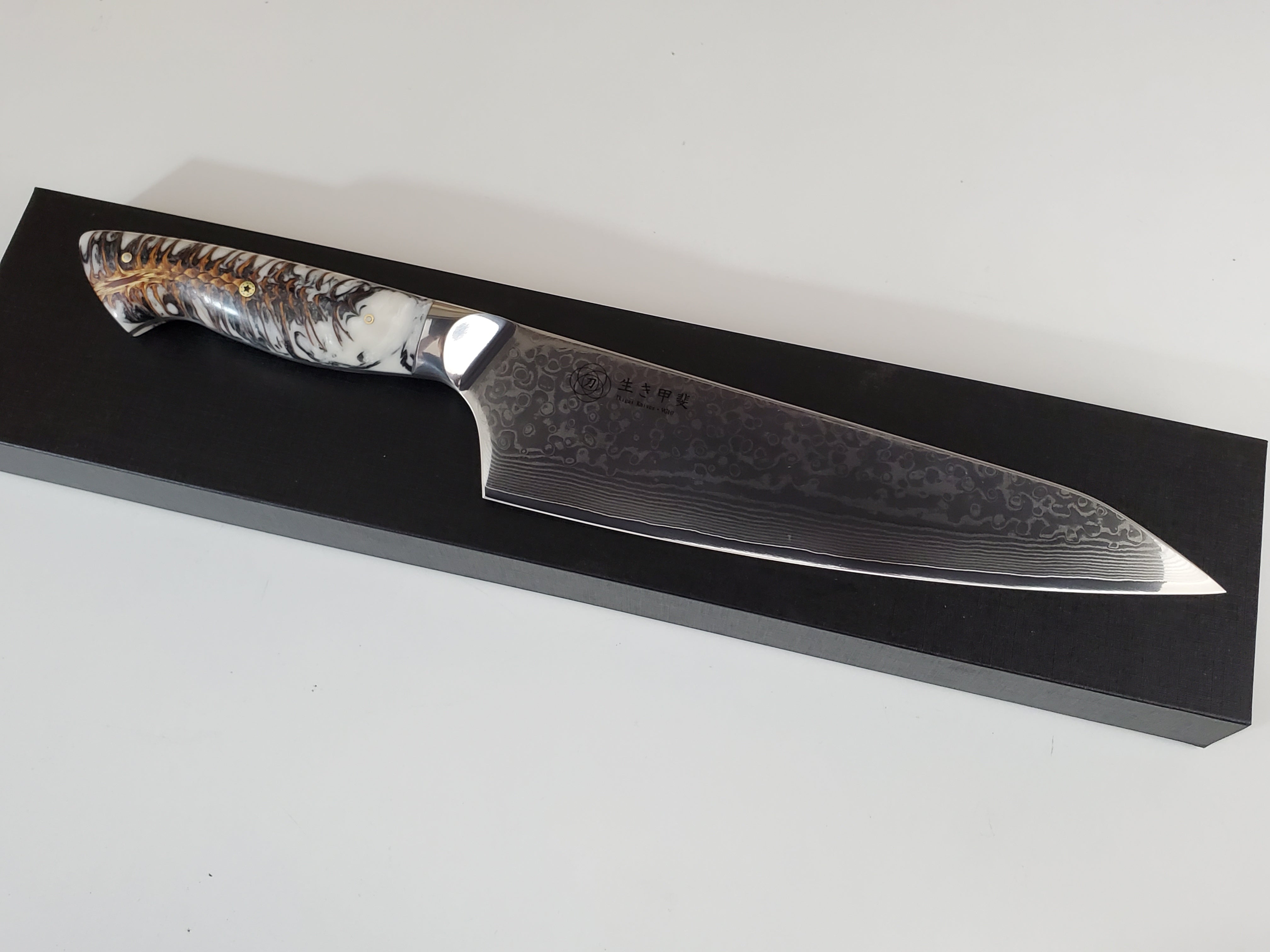 VG10 Damascus Chef knife set- 3pc  (bread)