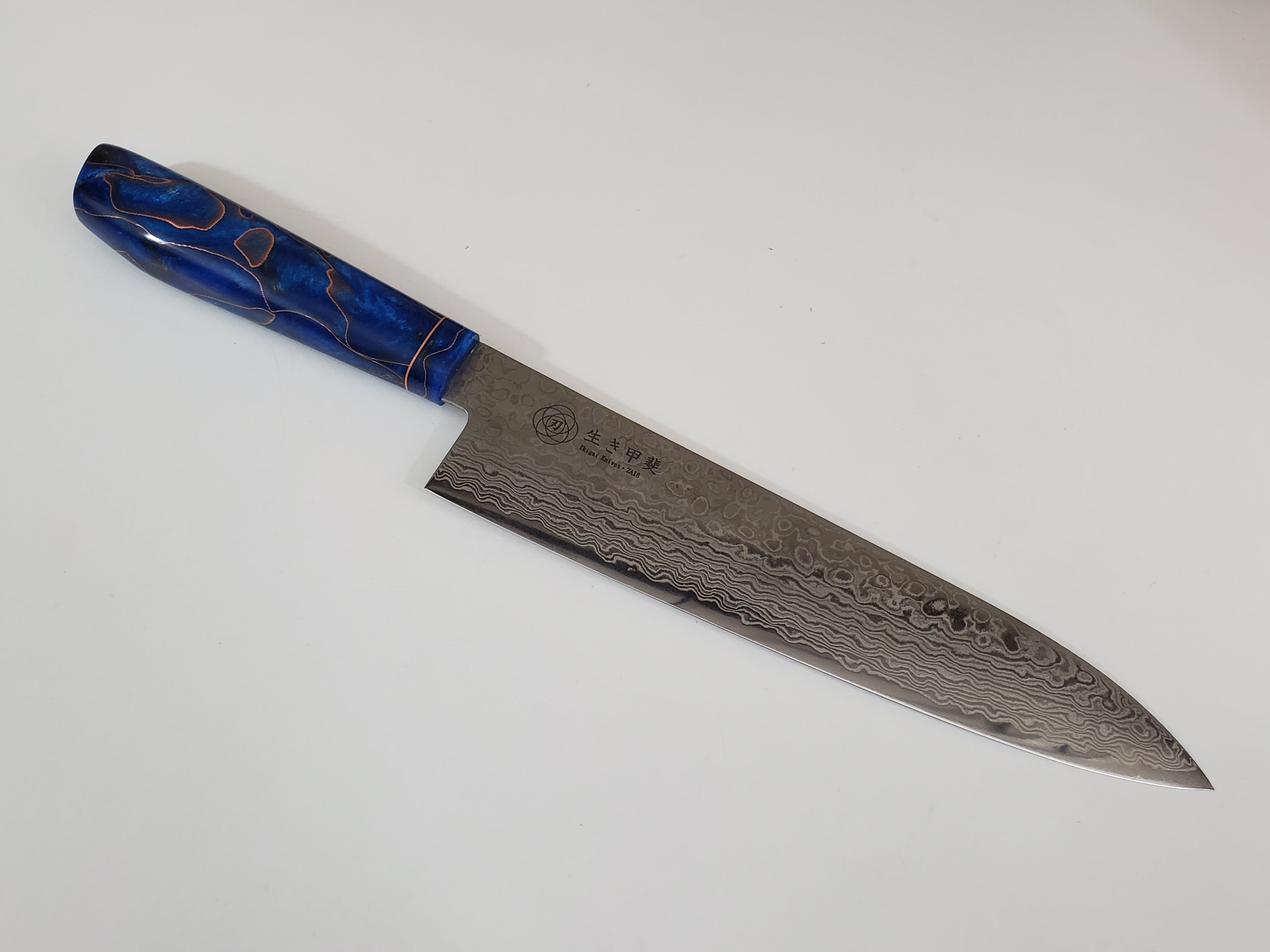 ZA18 Damascus Gyuto Japanese chef knife - 210mm