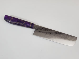 ZA18 Damascus Usuba Vegetable knife - 165mm