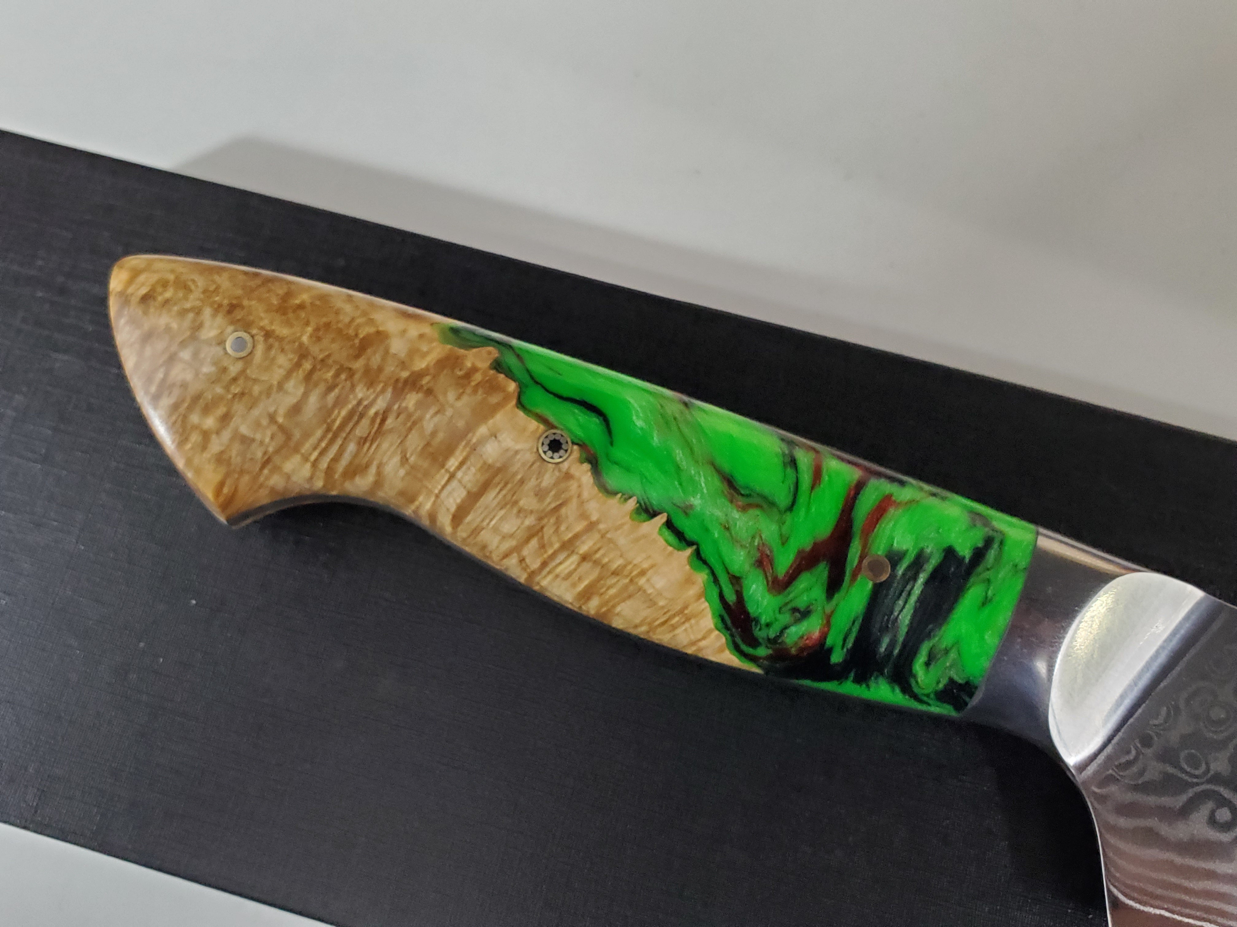 Custom VG10 Damascus Paring Knife - 4.5 utility Best fruit veggie knives –  Ikigai Knives