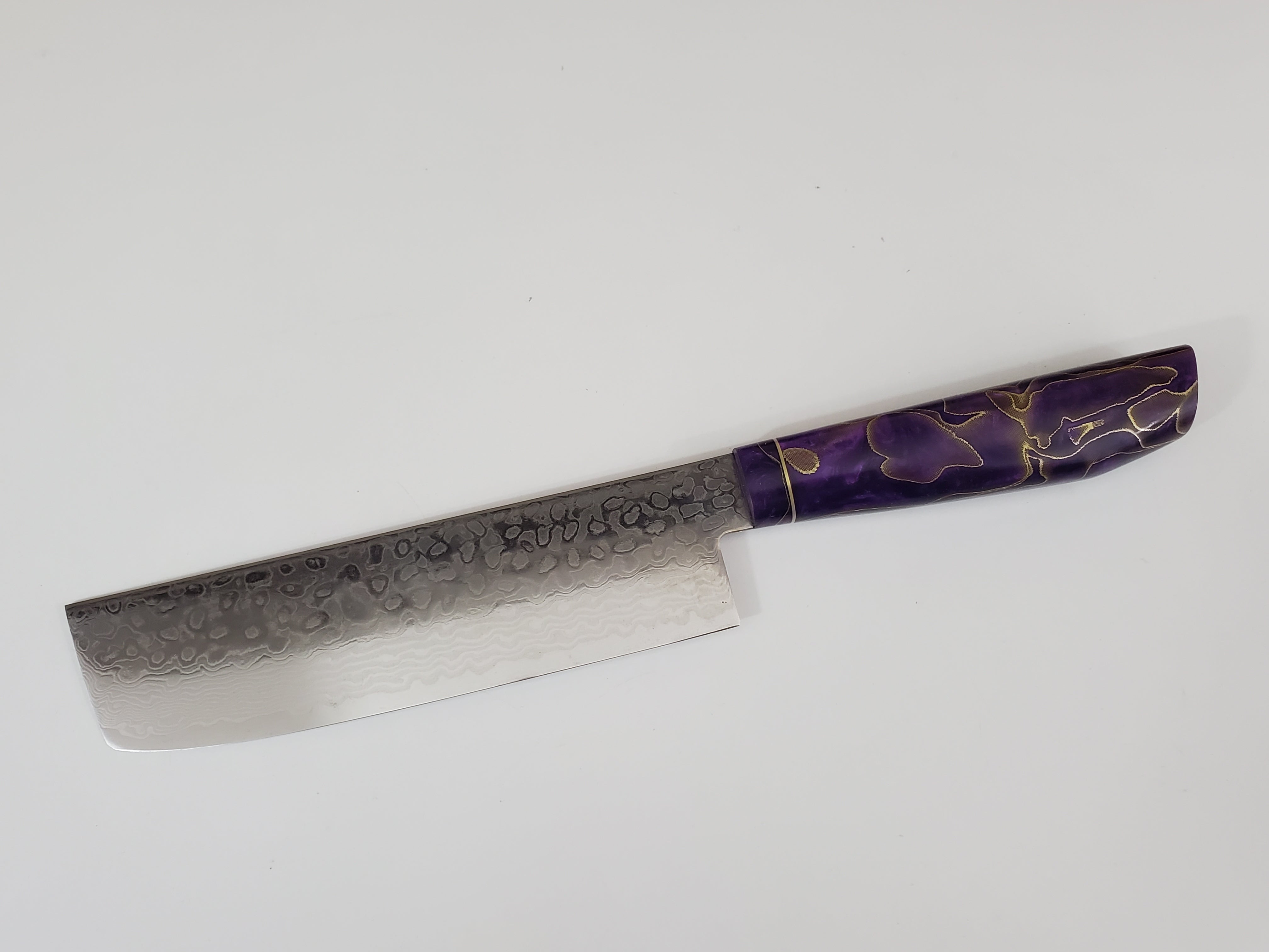 Custom handle Japanese chef knife
