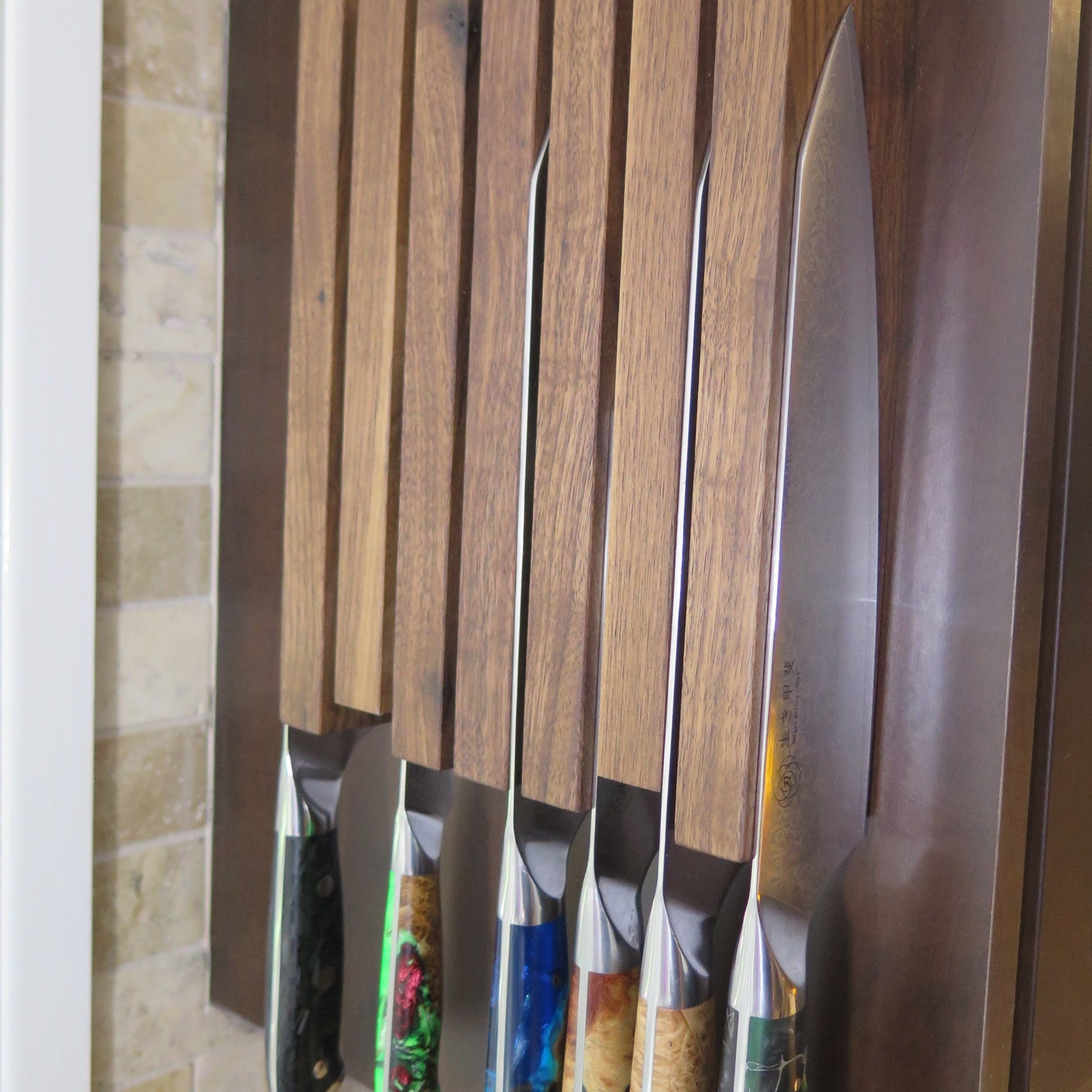 Magnetic Knife block kitchen storage knives holder Made in Canada 🍁 ...